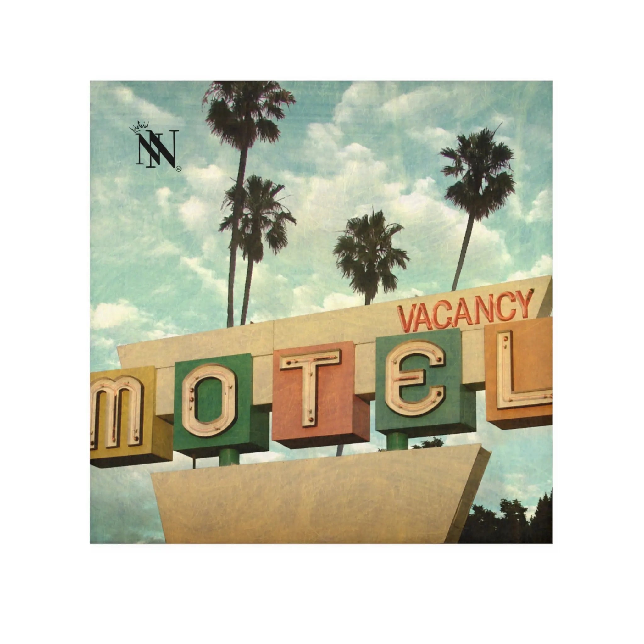Retro Motel Vacancy Cum Rag