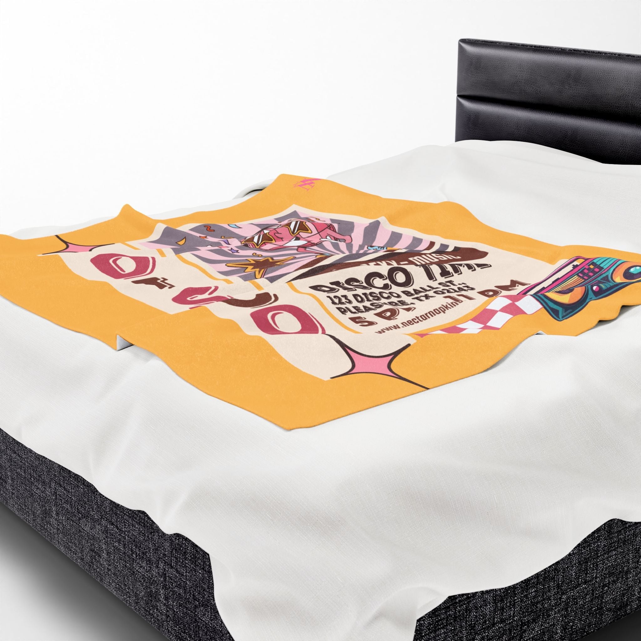 Disco | Mix & Match Velveteen Fun-Flirty Lovers’ Blankets