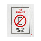 No Phones | Mix & Match Velveteen Fun-Flirty Lovers’ Blankets