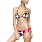 Checkered Past Star | Mix & Match Fun-Flirty Lovers’ String Bikinis