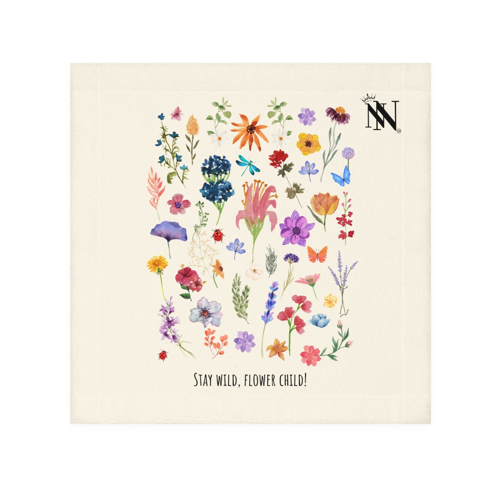 Stay Wild Flower Child! | Mix & Match Lils’ Fun-Flirty Lovers’ Towels