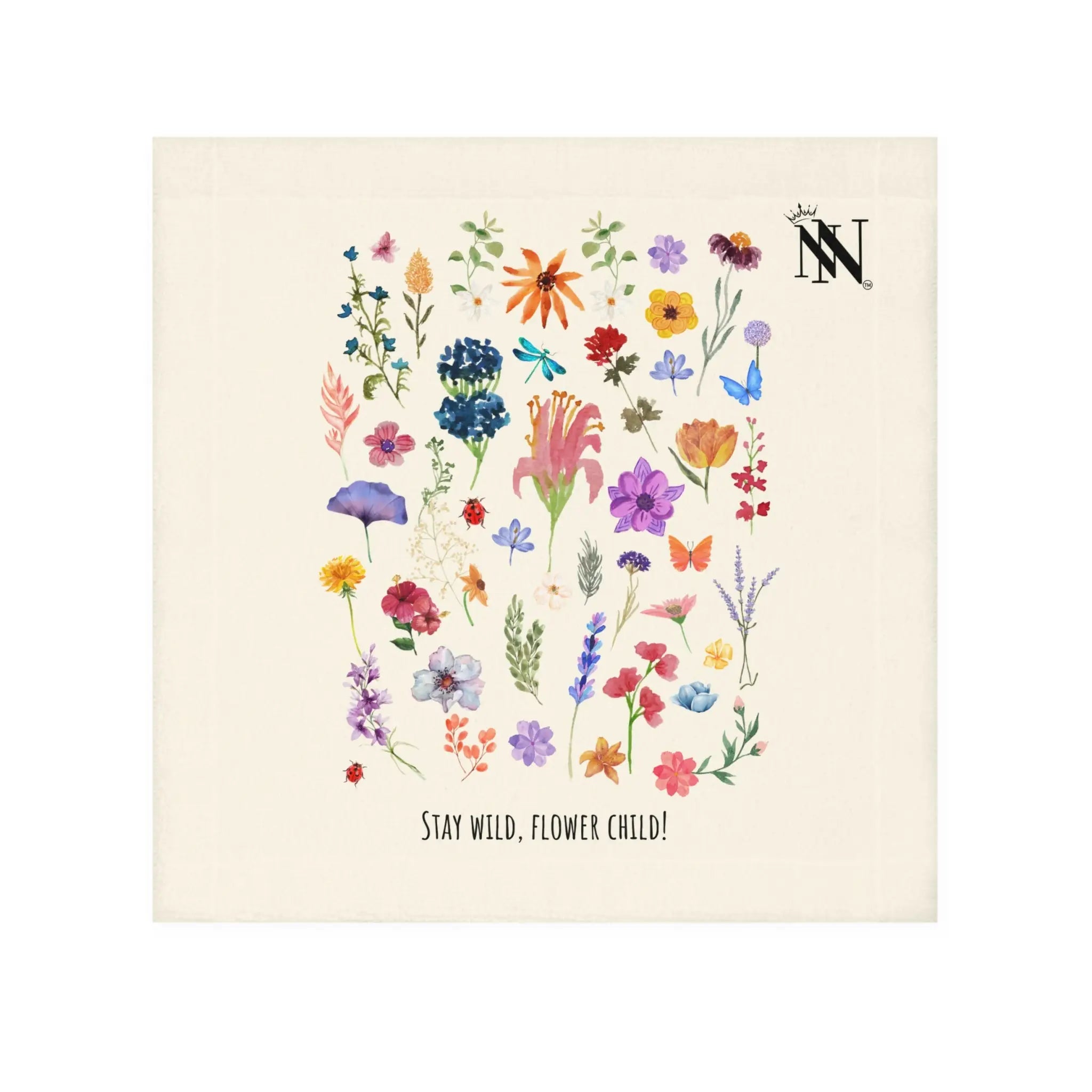 Stay Wild Flower Child! | Mix & Match Lils’ Fun-Flirty Lovers’ Towels