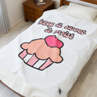 Cupcake Love | Mix & Match Velveteen Fun-Flirty Lovers’ Blankets