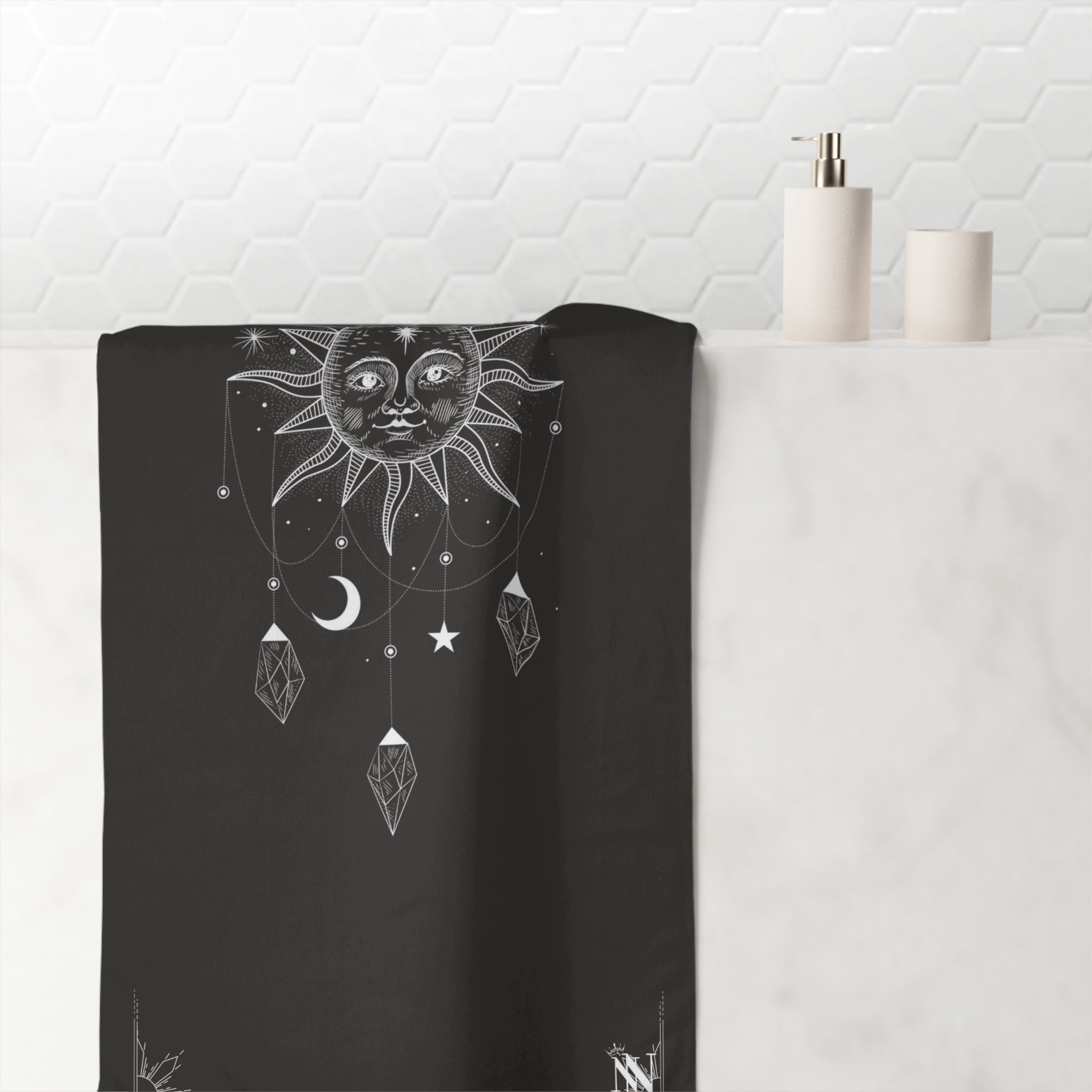 Mysterious Lovers | Mix & Match Naughty XL Fun-Flirty Lovers’ Towels