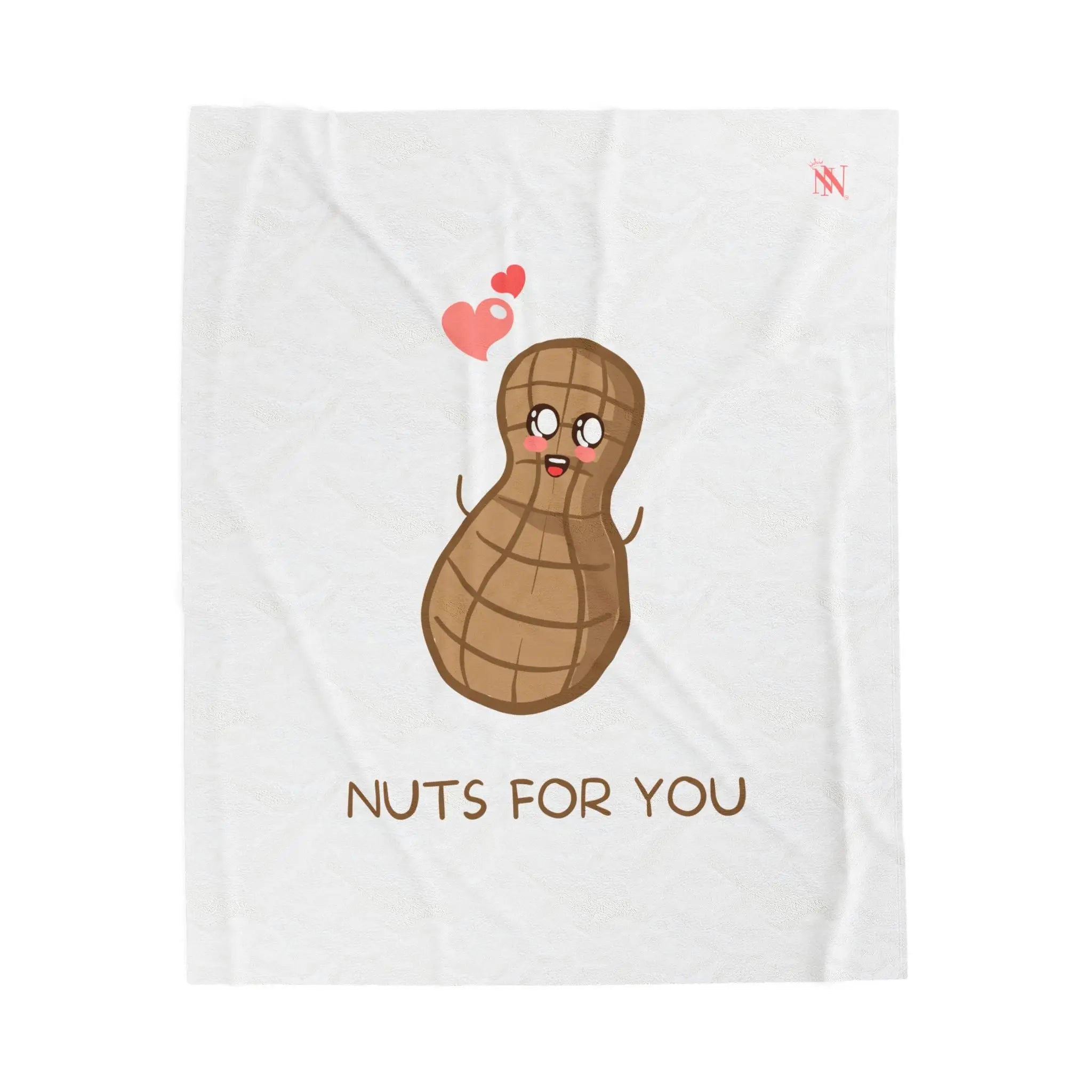 Nuts for You | Mix & Match Soft Fun-Flirty Lovers’ Blankets