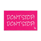 Don’t Stop! Don’t Stop Signature Pink Sex Towel