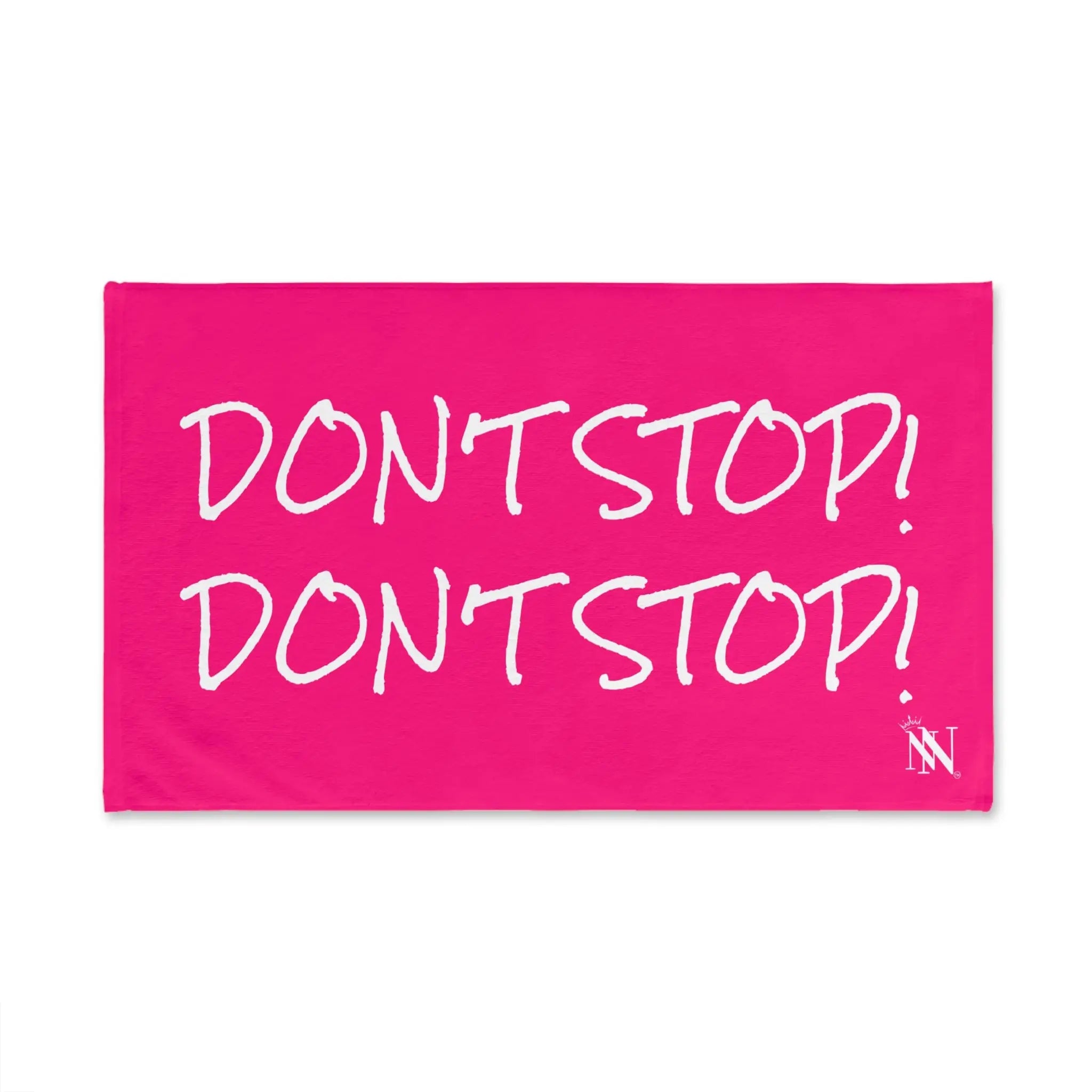 Don’t Stop! Don’t Stop Signature Pink Sex Towel