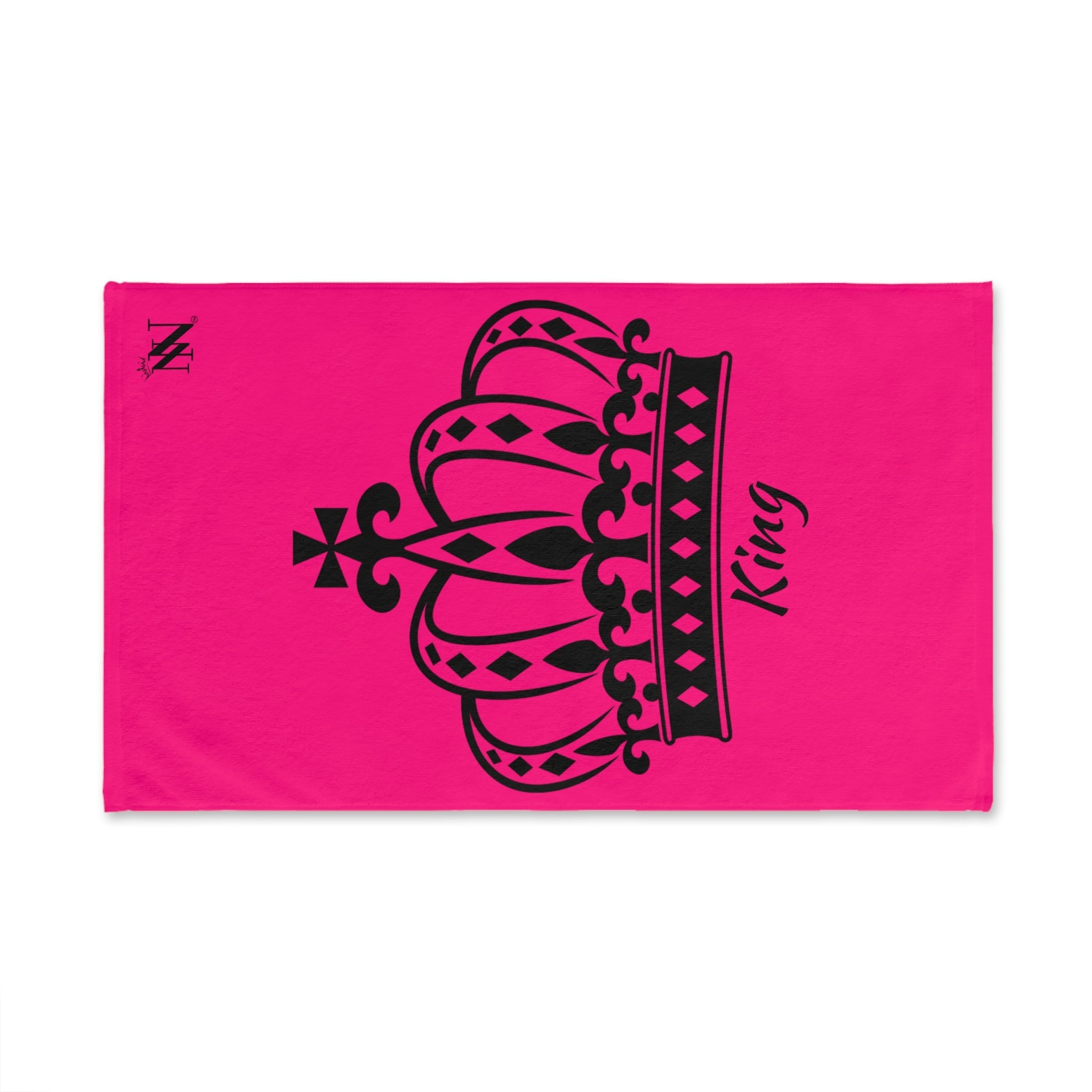Large Crown King Signature Pink Cum Towel