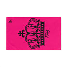 Large Crown King Signature Pink | Mix & Match Classic Fun-Flirty Lovers’ Towels