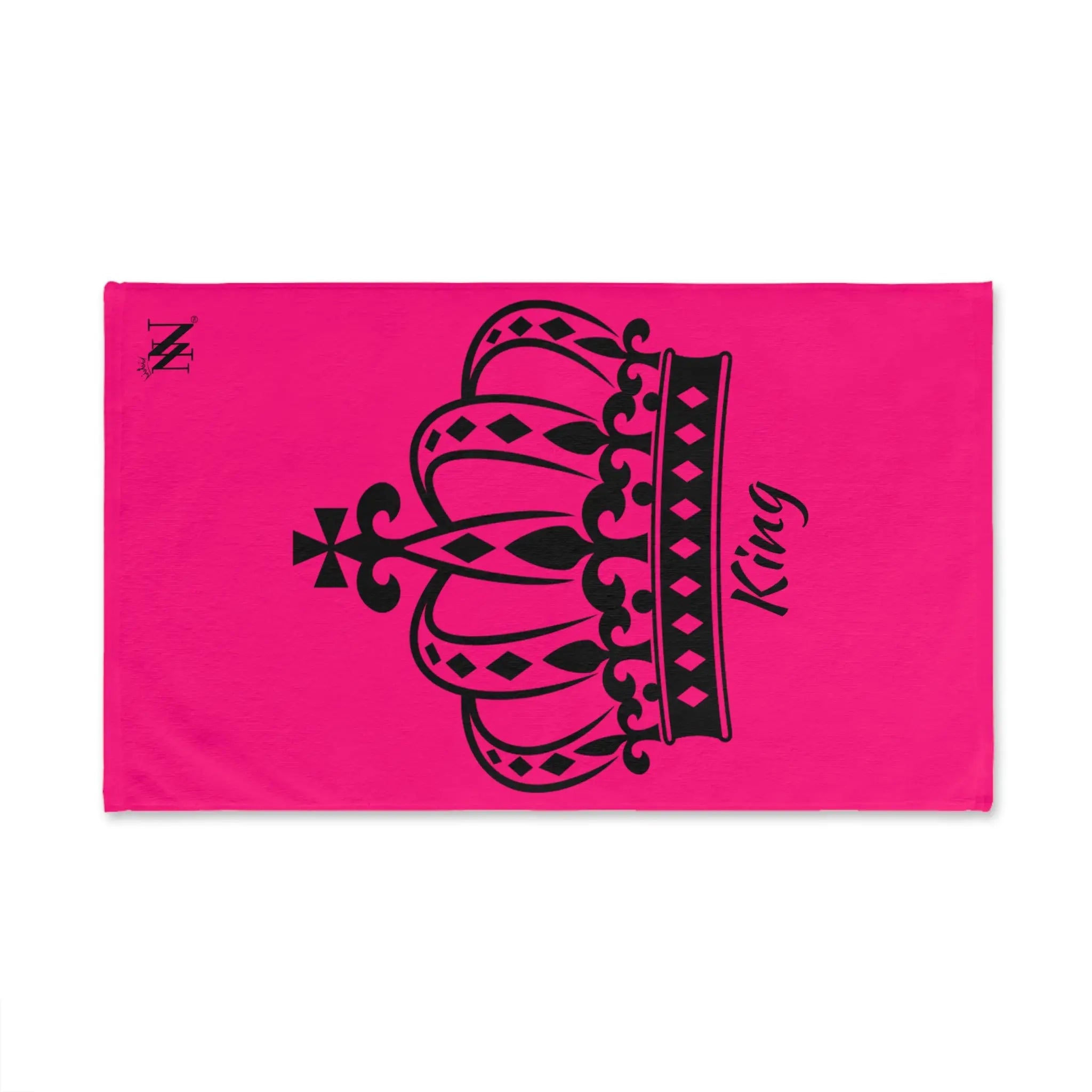 Large Crown King Signature Pink Cum Towel