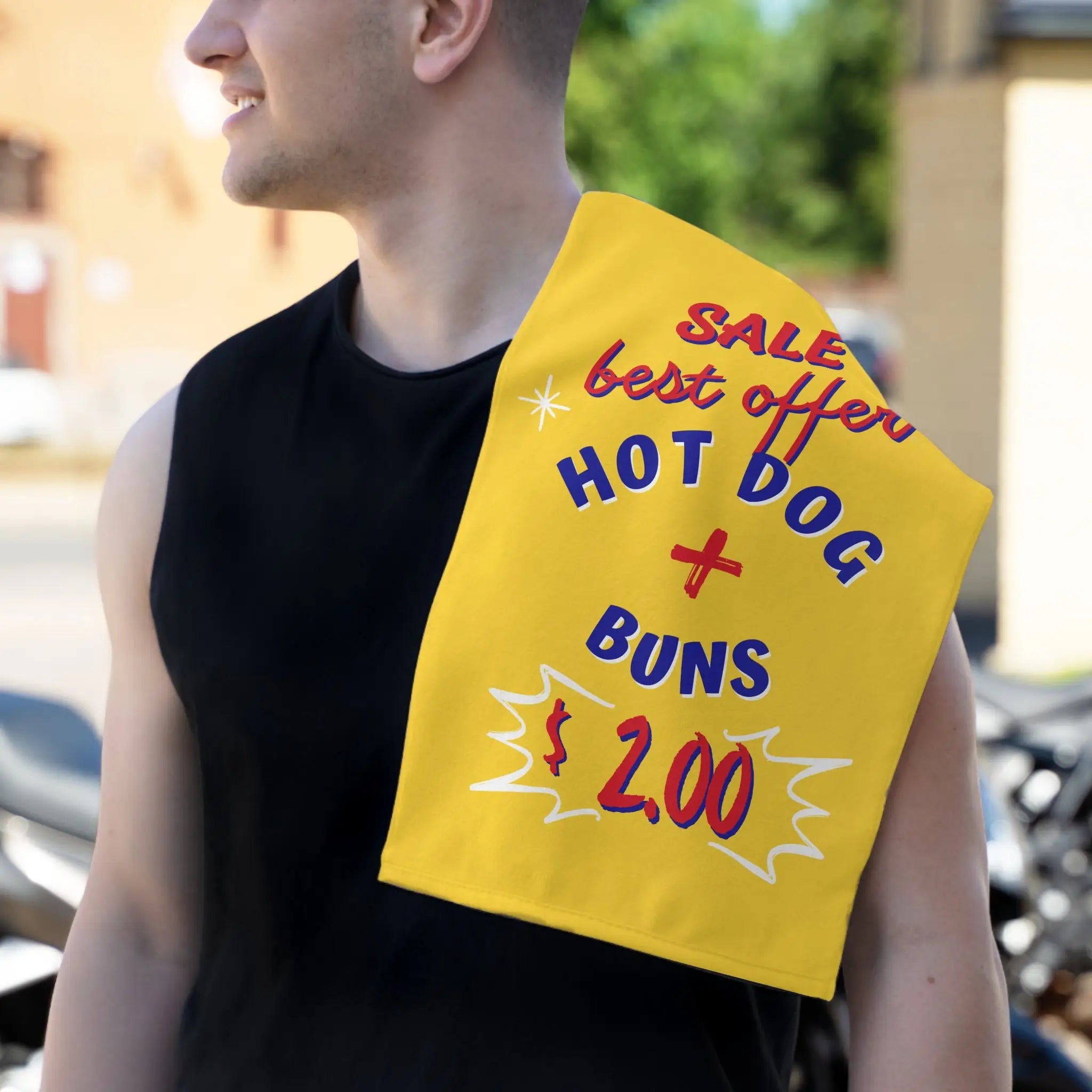 Hot Dog + Buns | Mix & Match Soft Fun-Flirty Lovers’ Towels