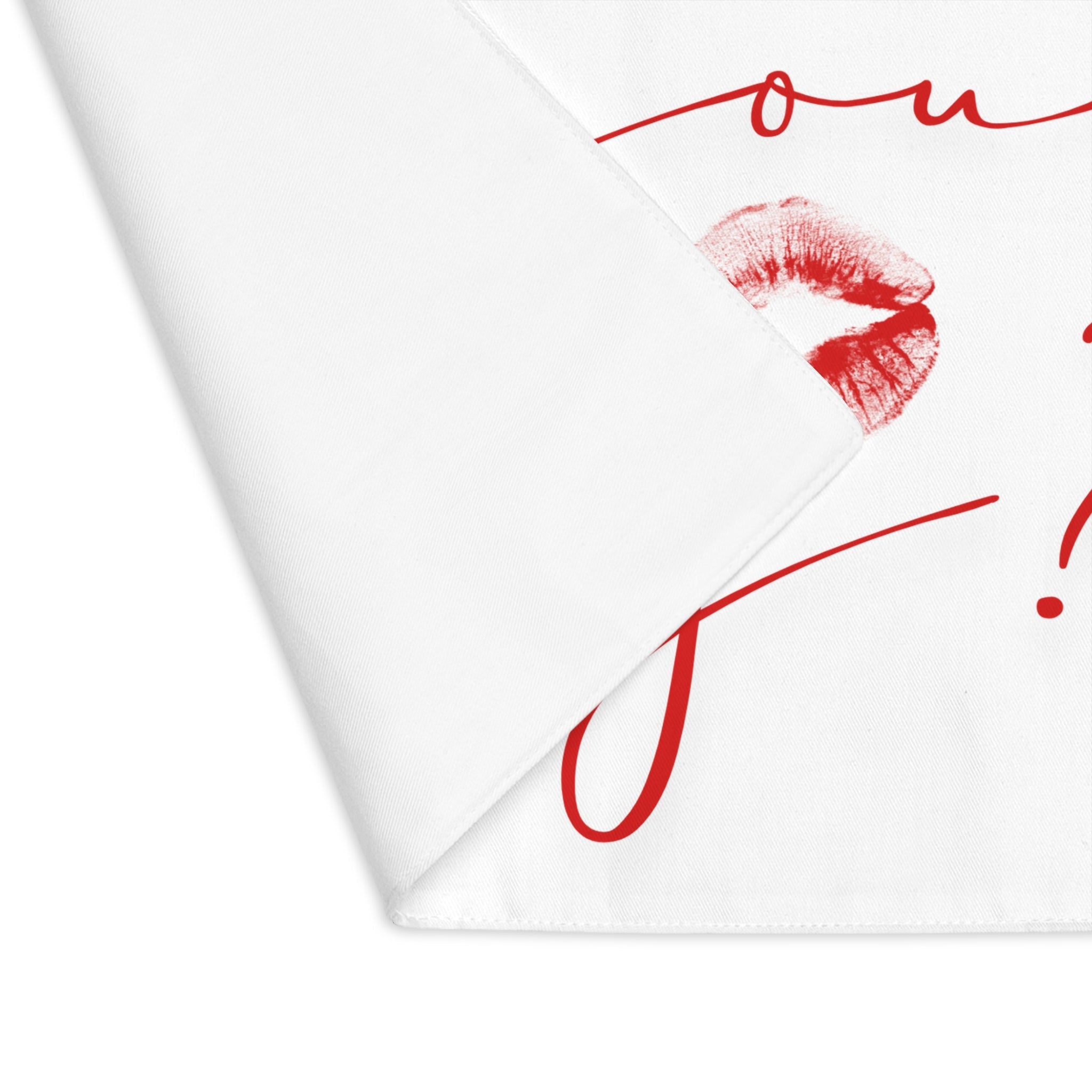 Are You Ready? Kiss Mark | Mix & Match Playful Fun-Flirty Lovers’ Toy Mats