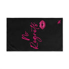 No Regrets Kiss Mark Cum Towel