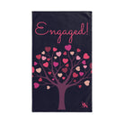 Engaged! Tree of Love | Nectar Napkins Classic Fun-Flirty Lovers’ Towels