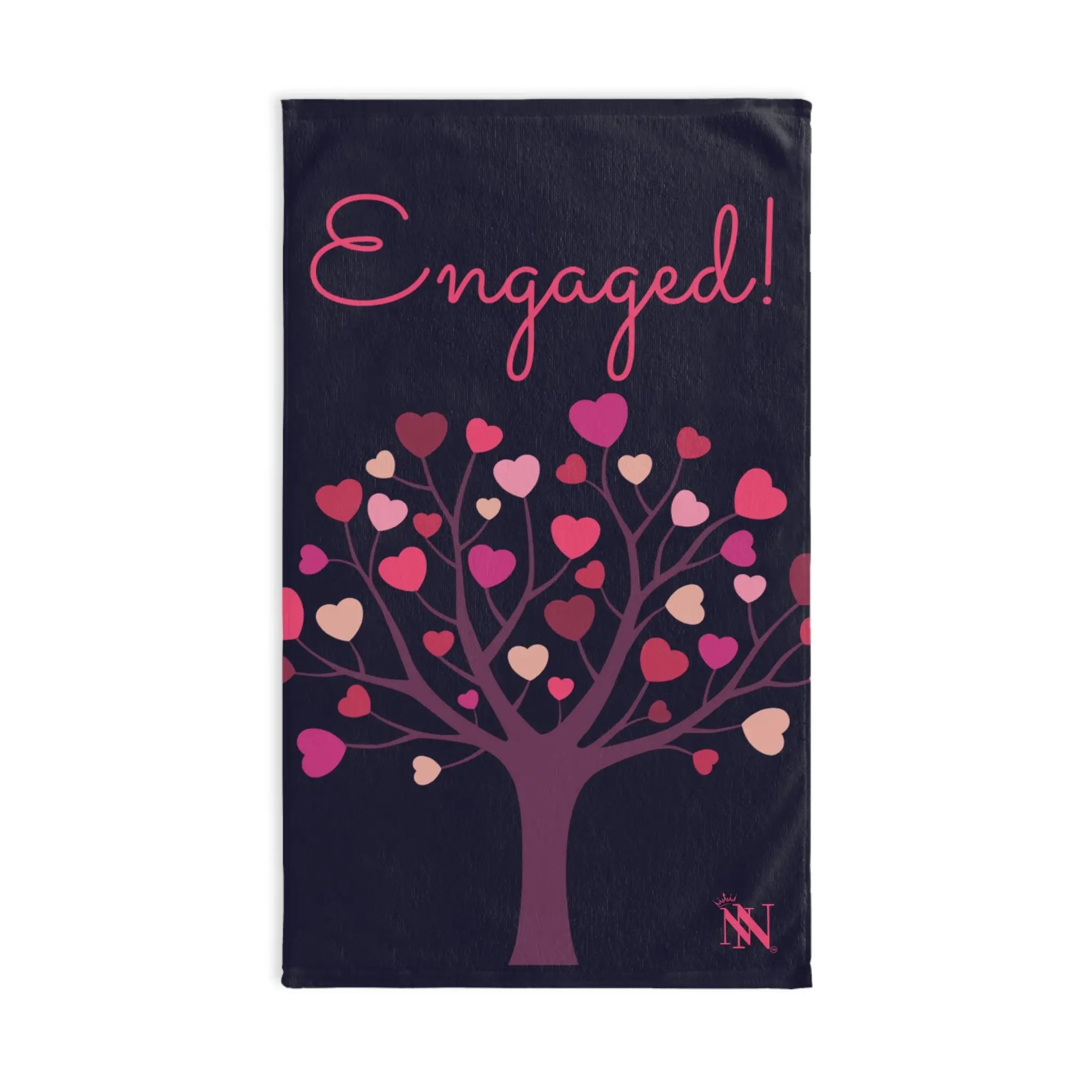 Engaged! Tree of Love | Nectar Napkins Classic Fun-Flirty Lovers’ Towels