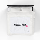 Mrs. Yes | Mix & Match Velveteen Fun-Flirty Lovers’ Blankets