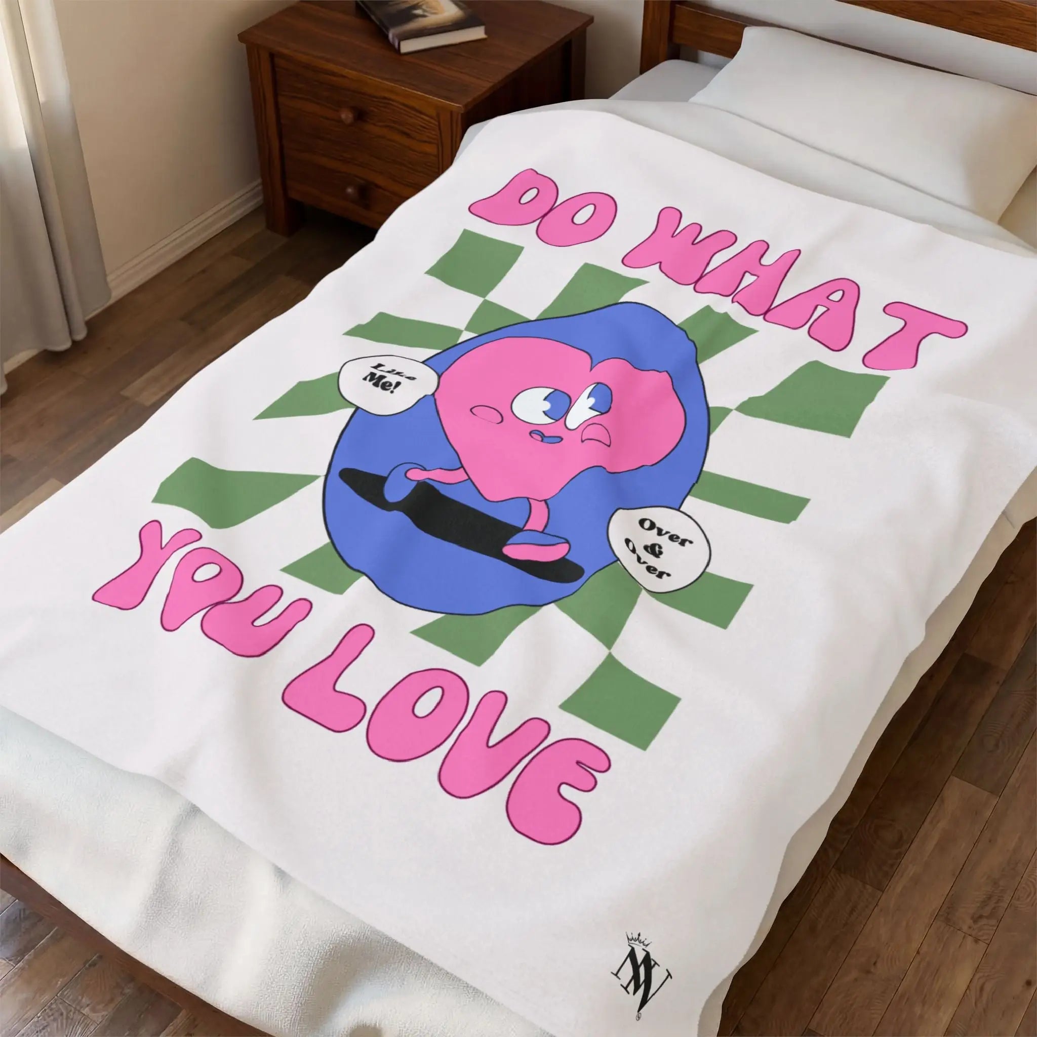 Do What You Love! Like Me Blanket