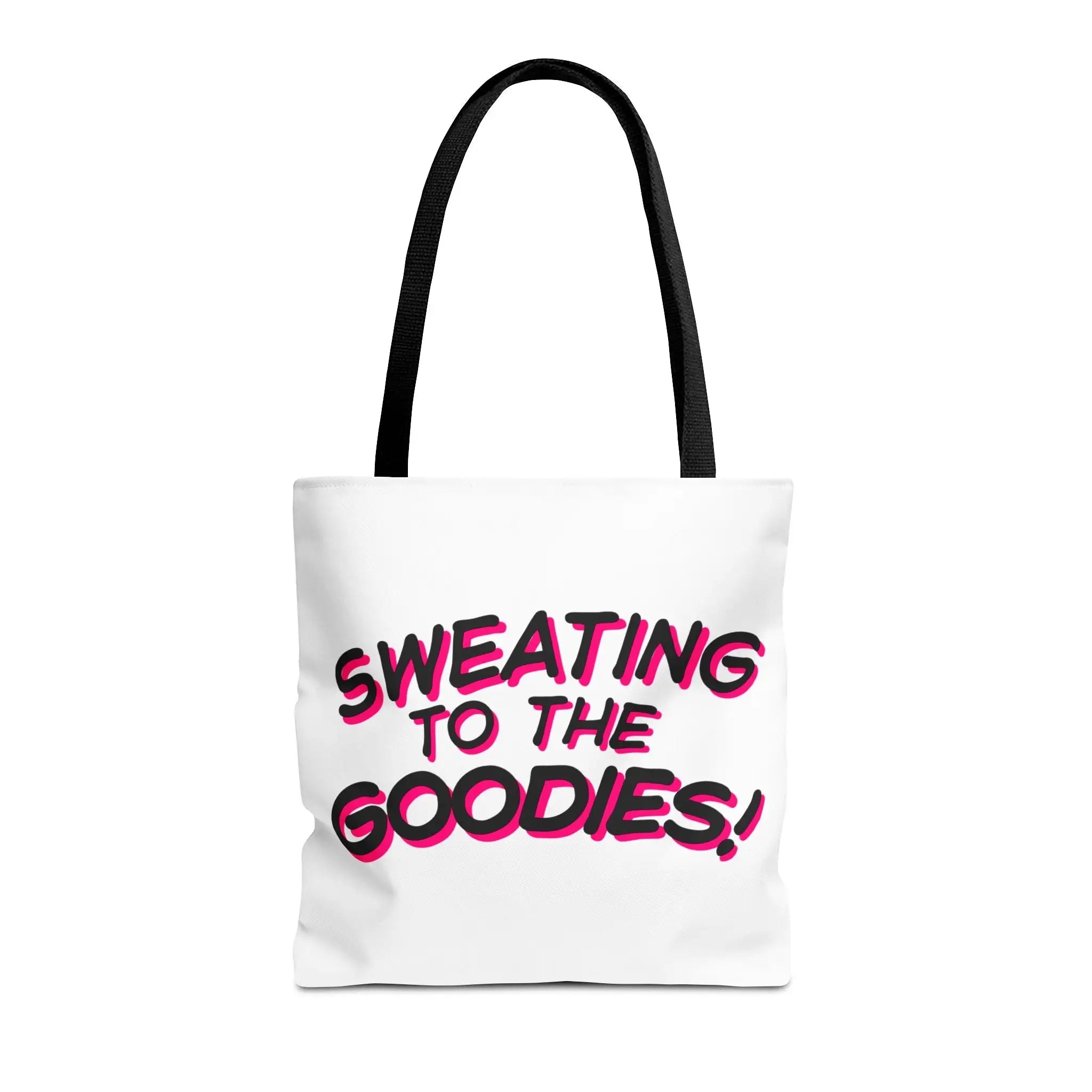 Sweating to the Goodies! Tote Bag