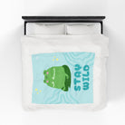 Stay Wild Cute Frog | Mix & Match Soft Fun-Flirty Lovers’ Blankets