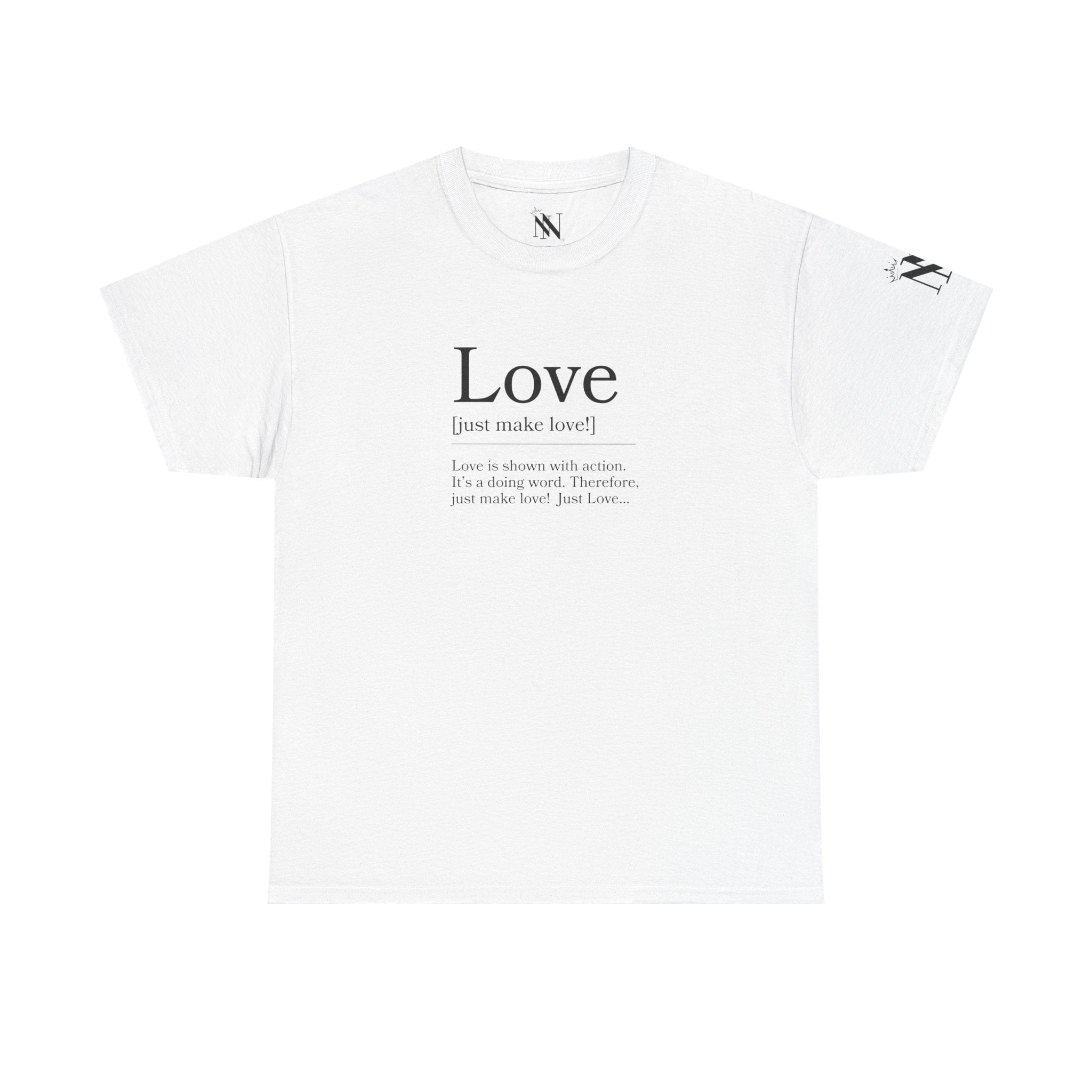 Definition of Love Romantic Couples Sex Gifts Unisex T-Shirt