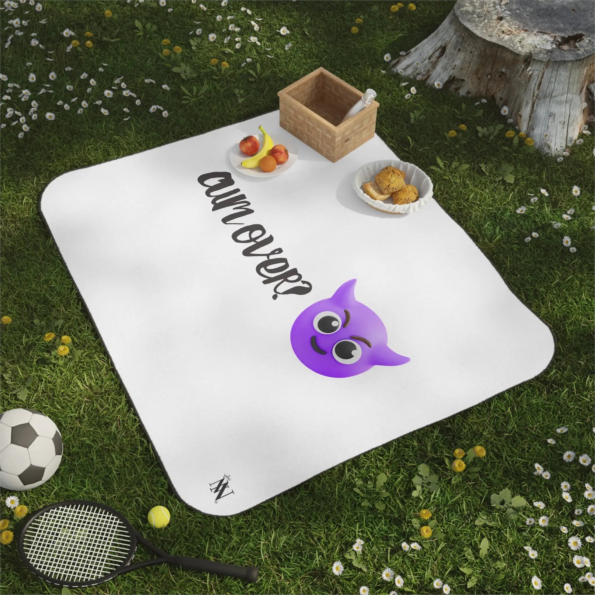 Cum Over? Naughty | Mix Match Fun-Flirty Lovers’ Water-Resistant Blankets
