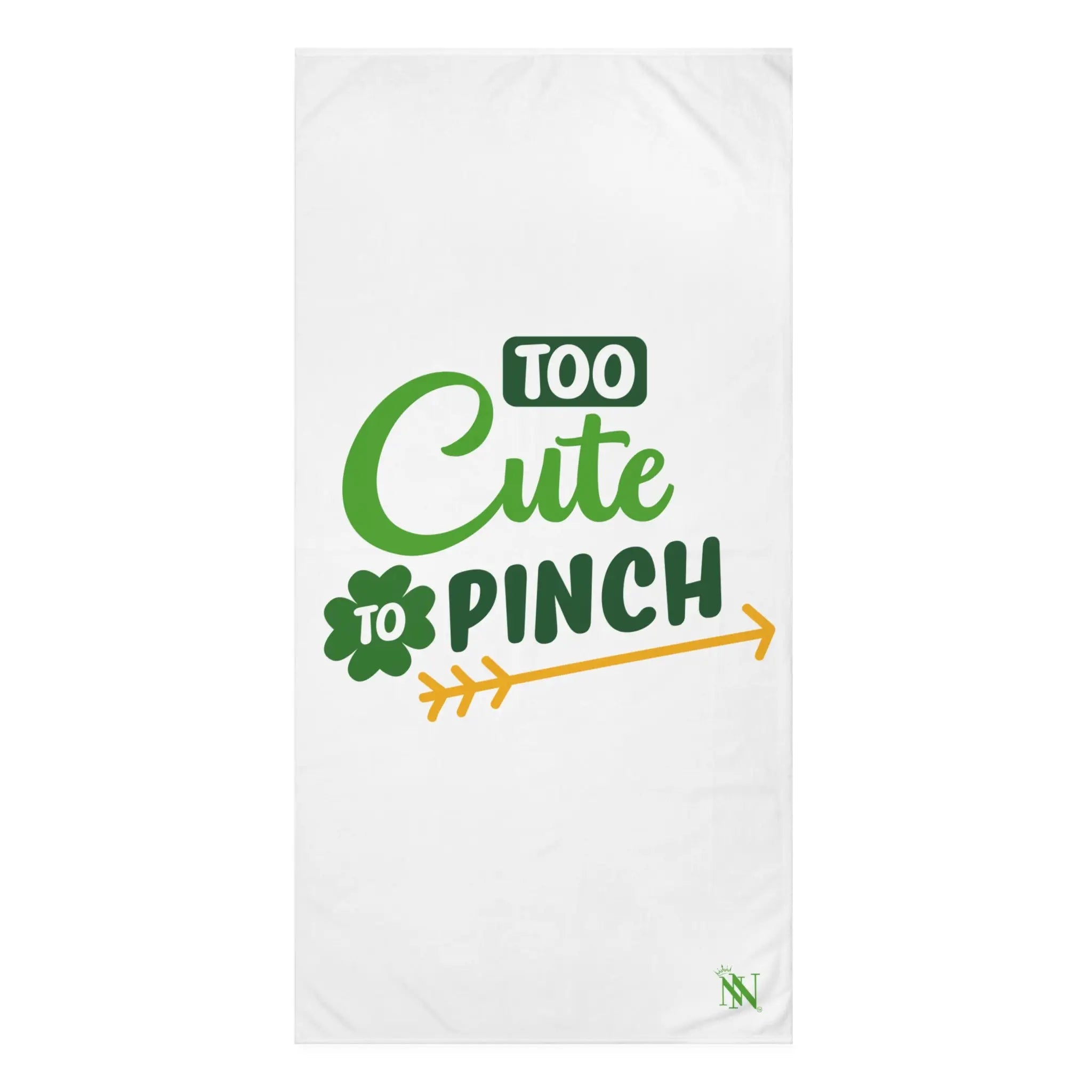 Too Cute to Pinch St. Patrick’s Day | Mix & Match XL Fun-Flirty Lovers’ Towels
