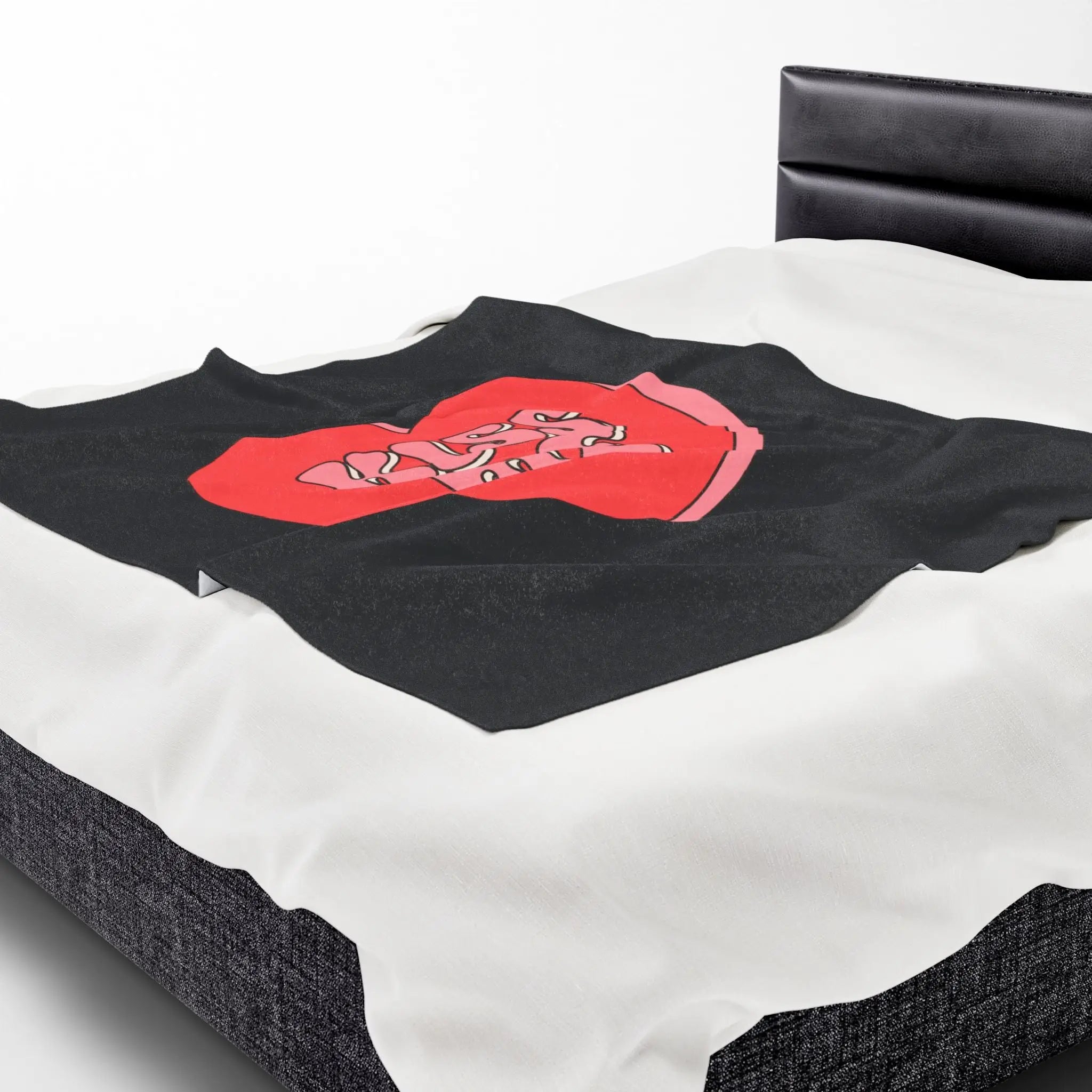 Kiss Me Candy Hearts | Mix & Match Fun-Flirty Lovers’ Blankets