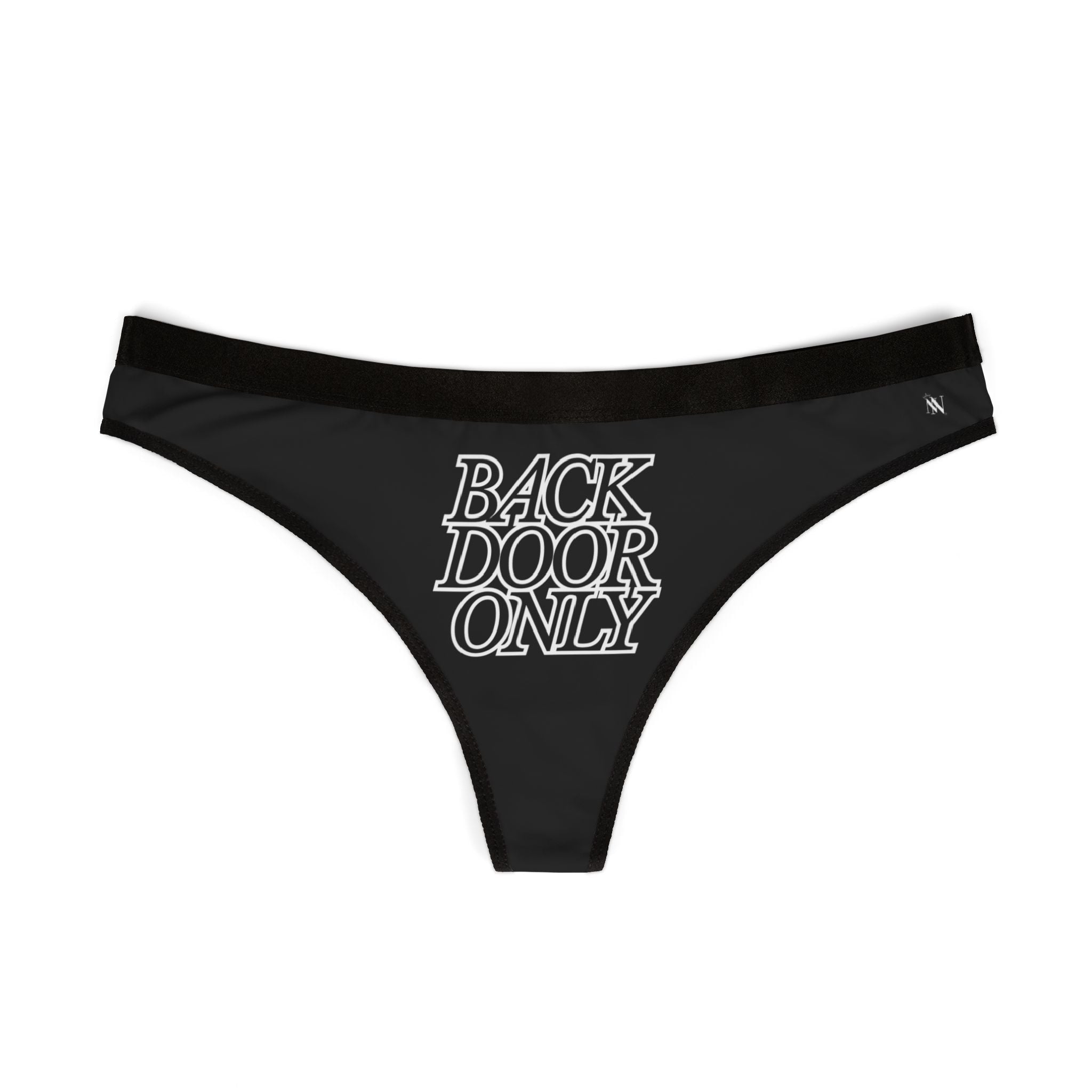 Back Door Only | Mix & Match Women’s Fun-Flirty Lovers’ Thongs