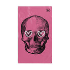 Skull Heart Eyes | Mix & Match Classic Fun-Flirty Lovers’ Towels