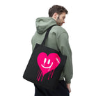 Smiling Drippy Heart | Nectar Napkins Fun-Flirty Lovers’ Totes