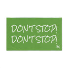 Don’t Stop! Don’t Stop Lime Green | Mix & Match Classic Fun-Flirty Lovers’ Towels