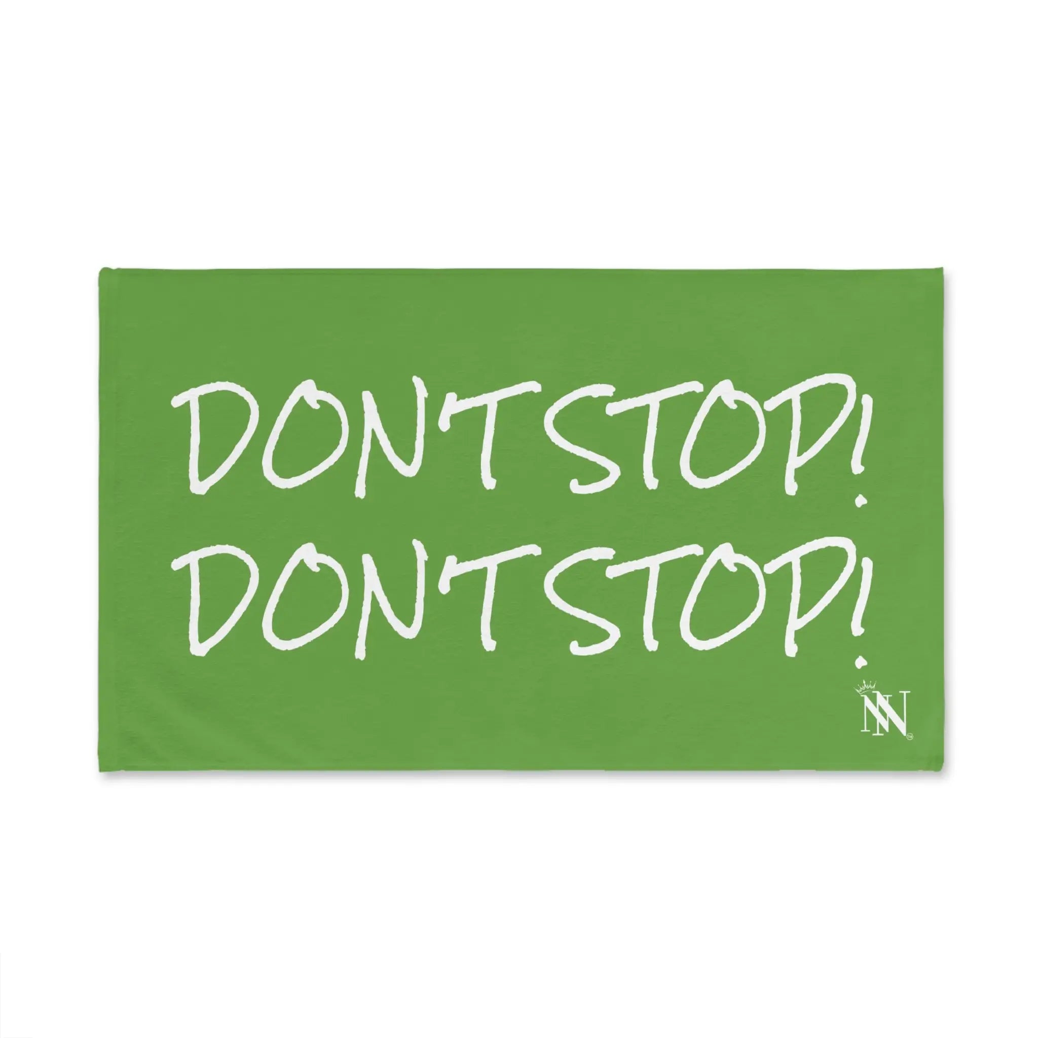 Don’t Stop! Don’t Stop Lime Green | Mix & Match Classic Fun-Flirty Lovers’ Towels