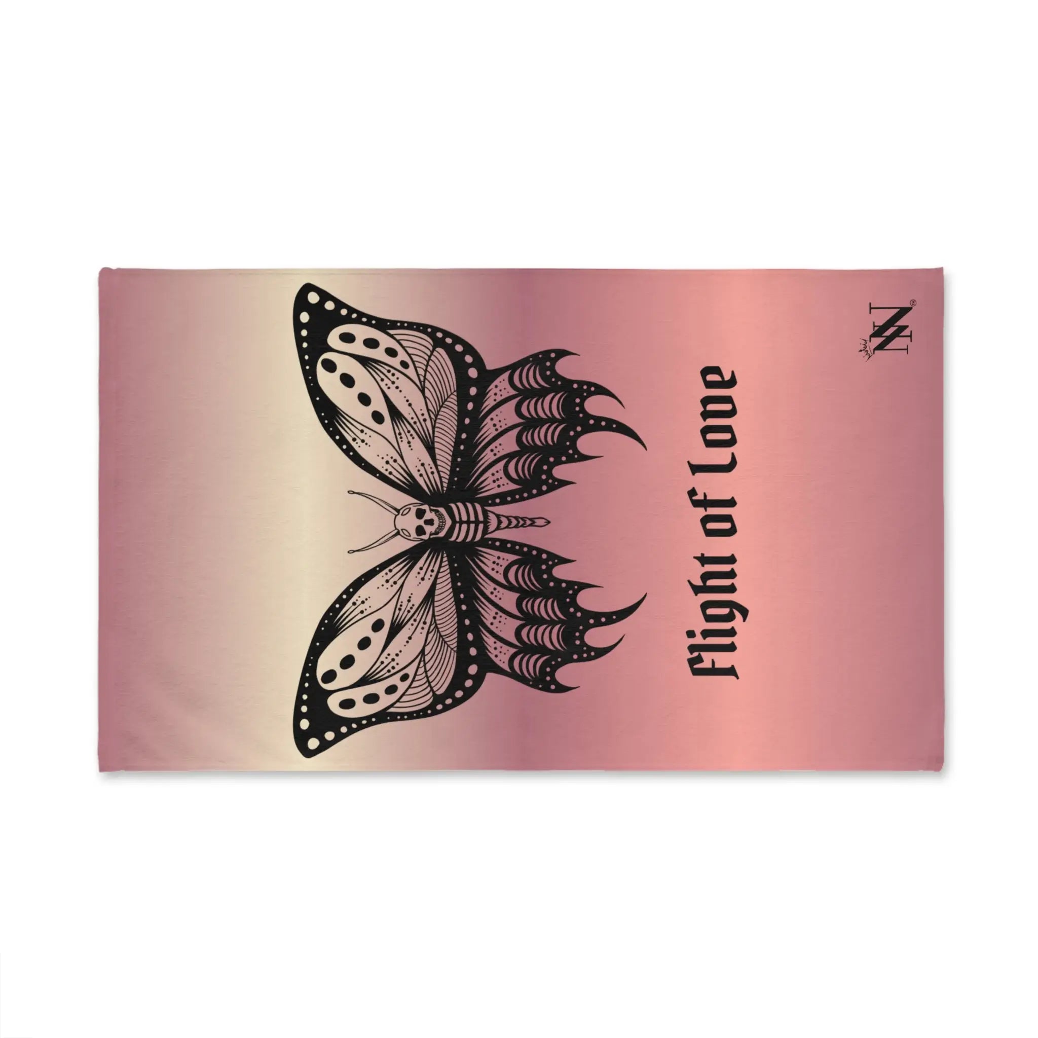 Flight of Love Skull Butterfly | Nectar Napkins Classic Fun-Flirty Lovers’ Towels