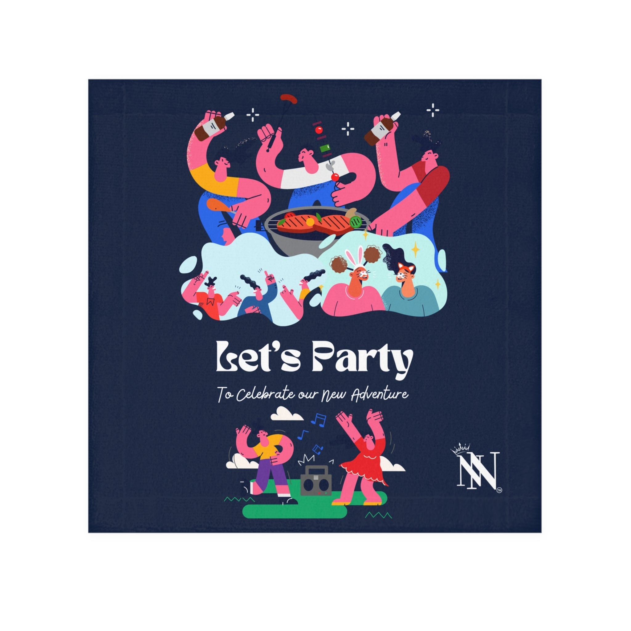 Let’s Party | Mix & Match Lils’ Fun-Flirty Lovers’ Towels
