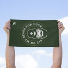 Sit on My Beard for Luck St. Patrick’s Day | Mix & Match Soft Fun-Flirty Lovers’ Towels