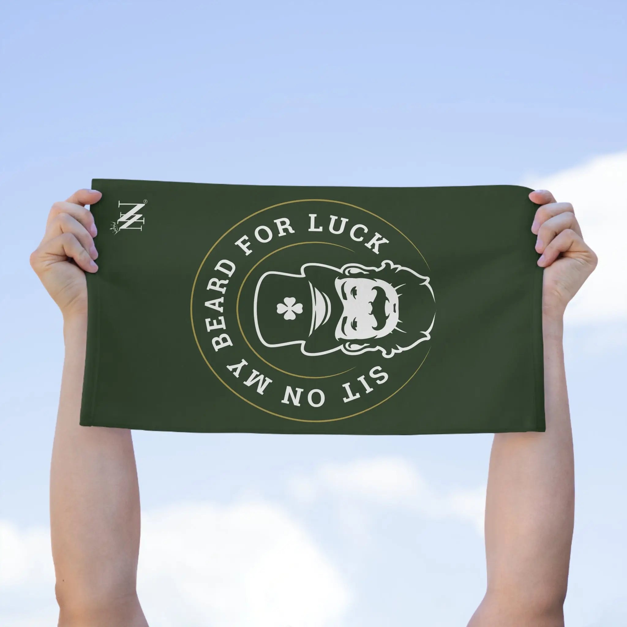 Sit on My Beard for Luck St. Patrick’s Day Fun Sex Towel