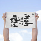 I’m Not Rude | Mix & Match Soft Fun-Flirty Lovers’ Towels