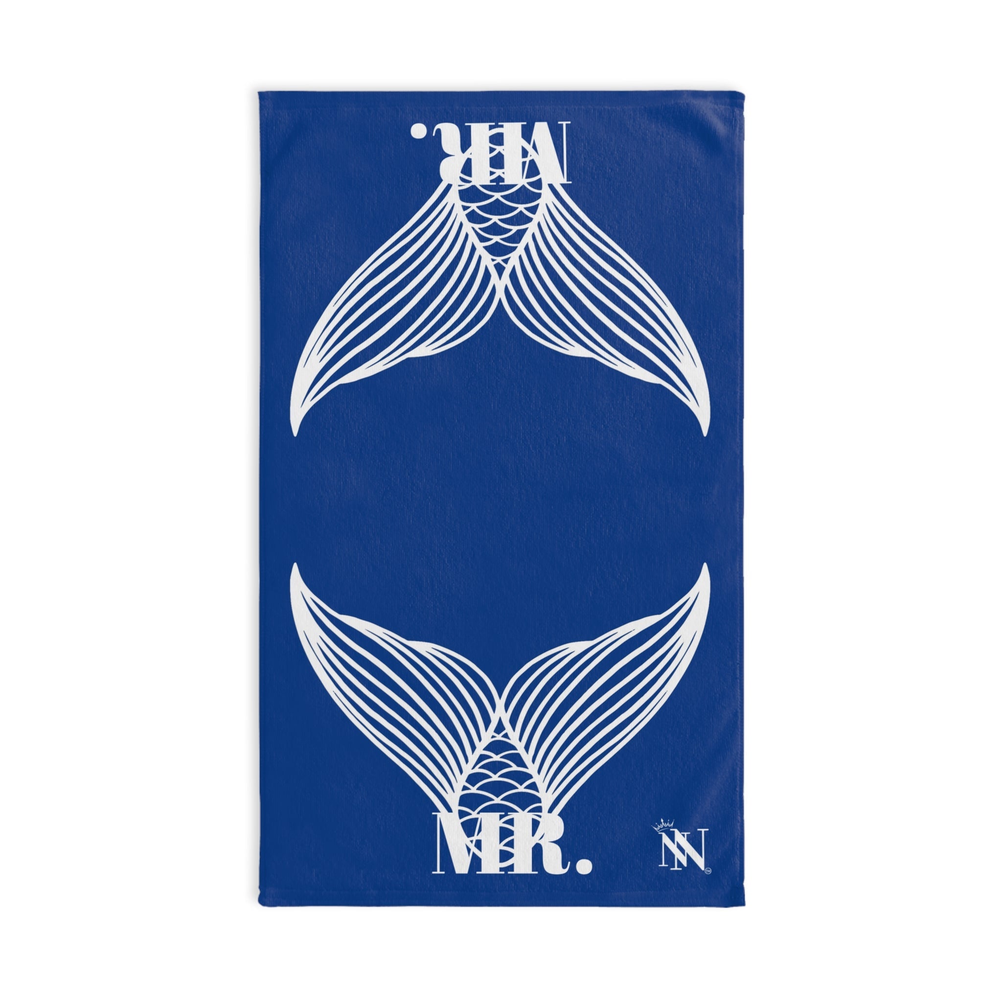 Mr. Mr. Mermaid Shareable Sides Blue Cum Towel