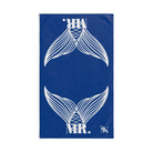 Mr. Mr. Mermaid Shareable Sides Blue | Mix & Match Classic Fun-Flirty Lovers’ Towels