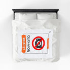 Attention No Photo Sign Blanket