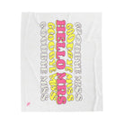Goodbye Miss Hello Mrs | Mix & Match Soft Fun-Flirty Lovers’ Blankets