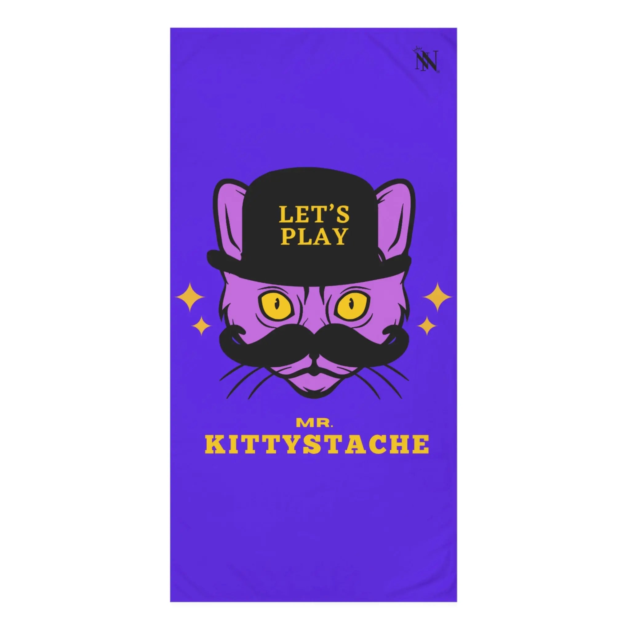 Mr. Kittystache Extra Large Towel