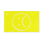 Sad Emoji Neon Yellow Cum Towel