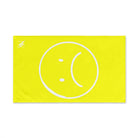 Sad Emoji Neon Yellow | Mix & Match Classic Fun-Flirty Lovers’ Towels