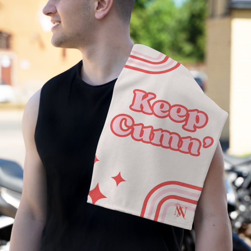 Keep Cumn’ | Mix & Match Soft Fun-Flirty Lovers’ Towels