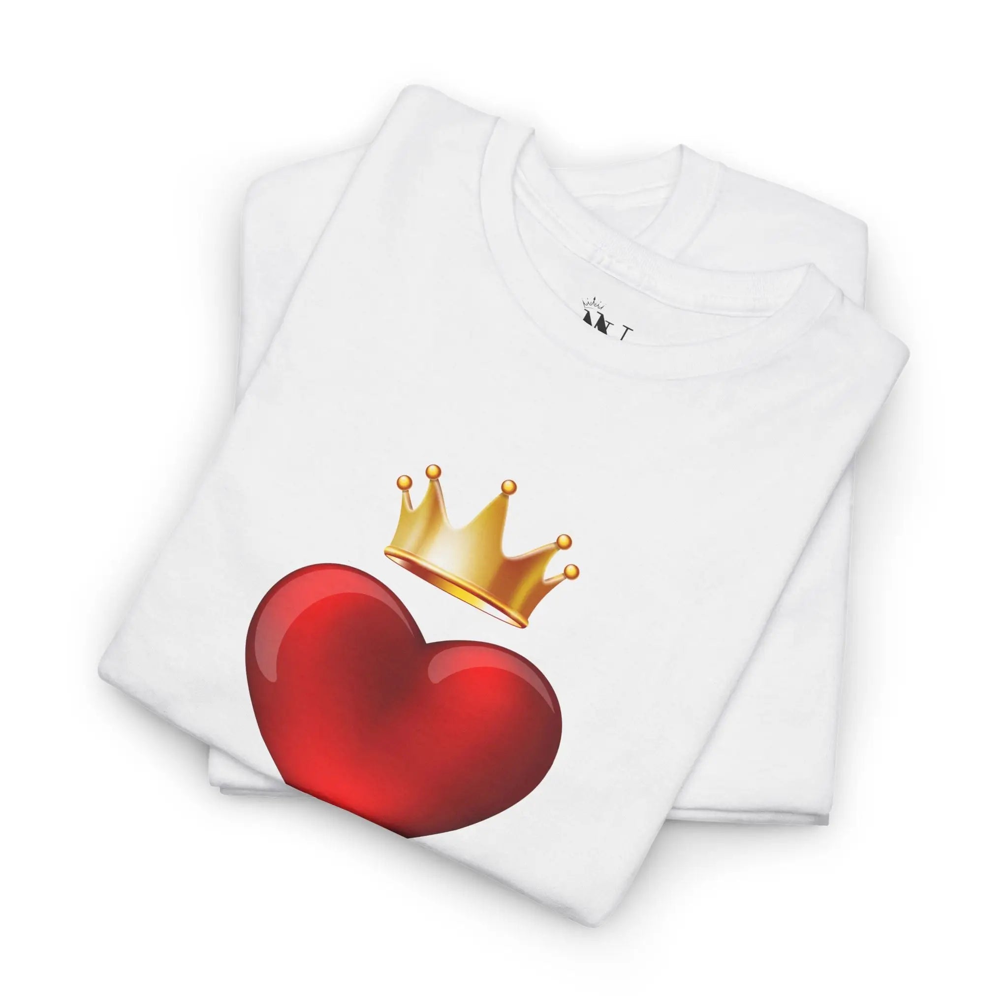 Heart King | Mix & Match 100% Cotton Unisex Fun-Flirty Lovers’ Tees