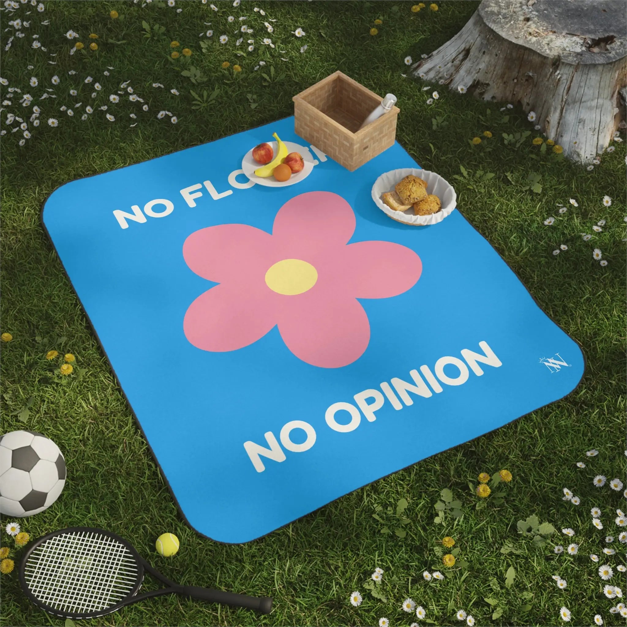 No Flower No Opinion Sex Blanket