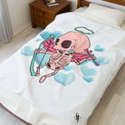 Skeleton Cupid Love | Mix & Match Soft Fun-Flirty Lovers’ Blankets