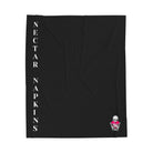 Nectar Napkins Brand Black Love Blanket