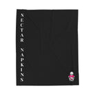 Nectar Napkins Brand Black | Nectar Napkins Fun-Flirty Lovers’ Blankets